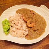 エビのココナッツカレー